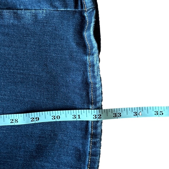 KANCAN Women's Mid-Rise Flap Pocket Flare Jeans - Size 27 - Picture 13 of 14